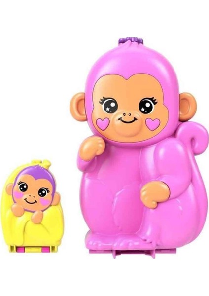 Çanta Olabilen Micro Oyun Setleri GKJ63 - Momma Monkey And Baby HWP04 fiyatları