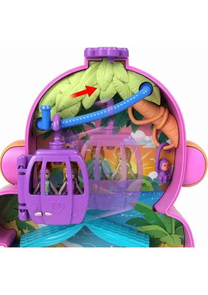 Çanta Olabilen Micro Oyun Setleri GKJ63 - Momma Monkey And Baby HWP04 fırsatları