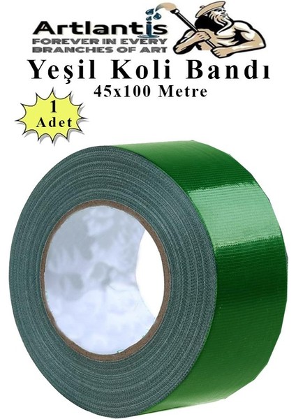 Renkli Koli Bantı 100 Metre 1 Adet 45MM x 100 Metre Renkli Koli Bandı Extra Güçlü Formül Akrilik Koli Bandı