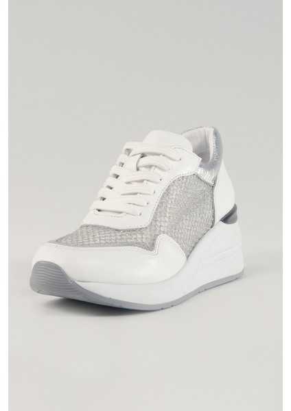 Vivienne Bej Deri Kadın Sneakers, Deri, Günlük Ayakkabı, Spor Ayakkabı 24223