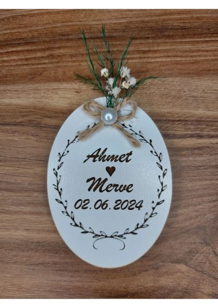 25 Adet Nişan Nikah Hatıra Magnet