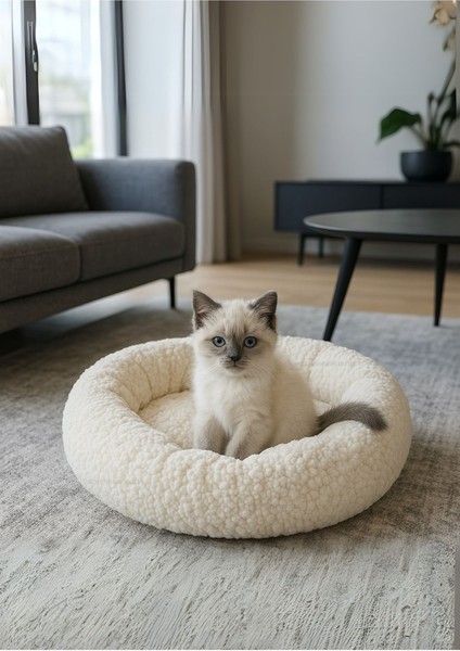 Luxury Peluş Kedi Yatağı 45 cm 1 Adet