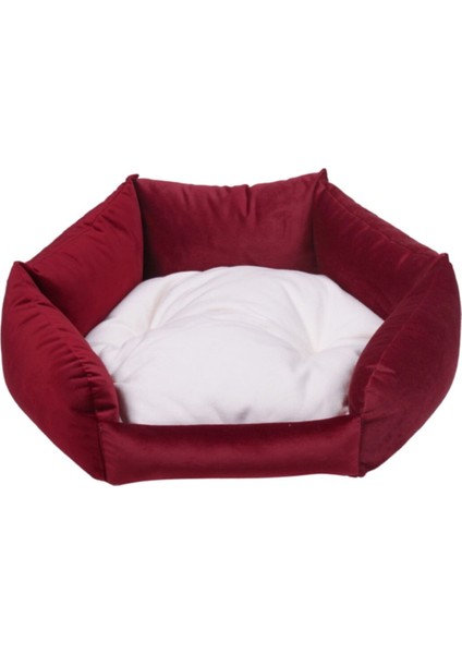 Luxury Istanbul Model 40*40 cm Bordo Kedi - Köpek Yatakları 1 Adet