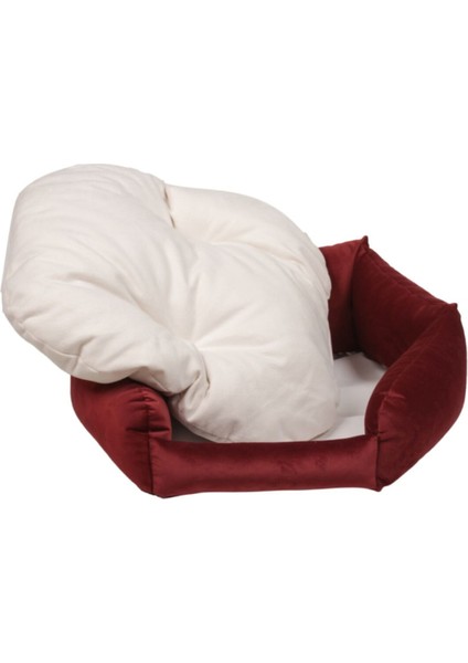Luxury Istanbul Model 40*40 cm Bordo Kedi - Köpek Yatakları 1 Adet modelleri