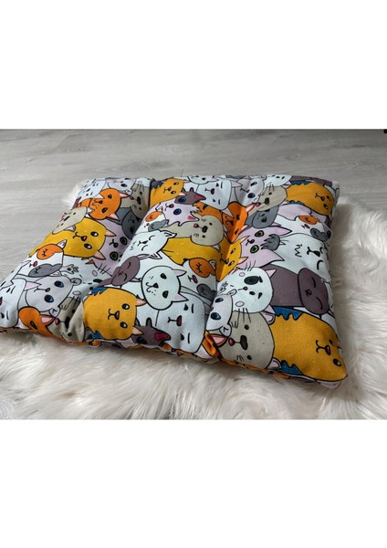 Luxury Coddry Kedi Yatak Minderi Kedi Desenli 42X55 1 Adet