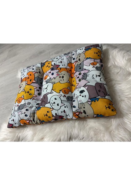 Luxury Coddry Kedi Yatak Minderi Kedi Desenli 42X55 1 Adet