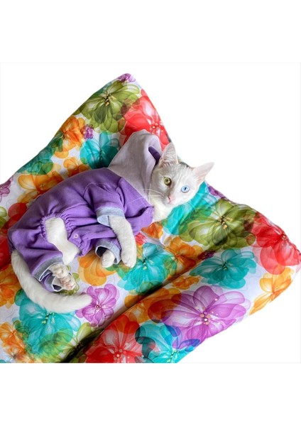 Luxury Poofy Garden Xlarge Kedi Minderi Kedi Yatağı 1 Adet