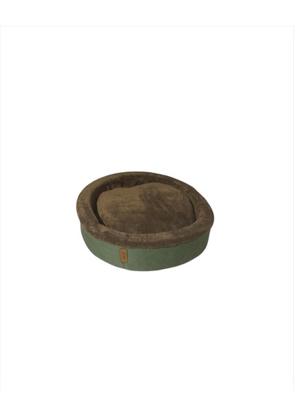 Luxury Yuvarlak ve Yumuşak Çift Renk Kedı Yataı 46X10CM 1 Adet