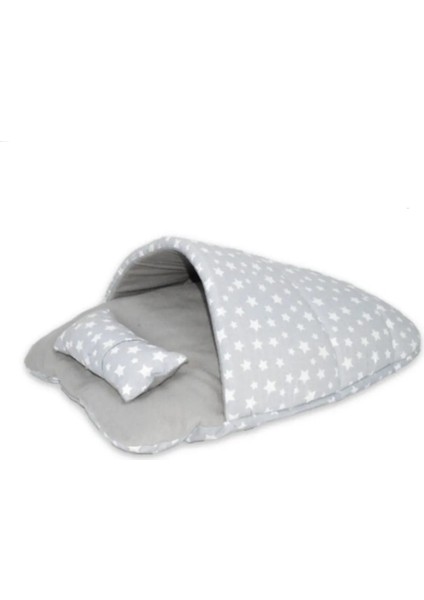 Luxury Terlik Kedi & Küçük Irk Köpek Yatağı - GRI-50CM 1 Adet