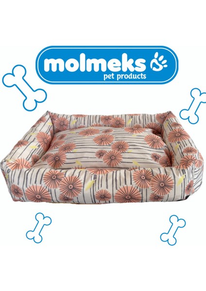 Luxury Kedi Köpek Yatağı Yıkanabilir Yastıklı Kedi Köpek Uyku Minderi 1 Adet