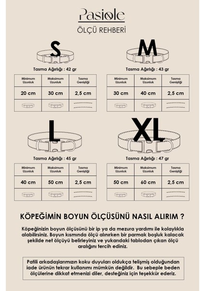 Luxury Köpek Boyun Tasması, Köpek Tasması , Ayarlanabilir, Sağlam Köpek Tasması - Albero 1 Adet