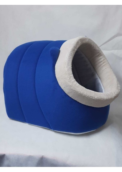 Luxury Kedi ve Küçük Irk Köpek Yatağı Yuvası Polar Kulaklı Alaska PLRKLKALASKA202401 1 Adet