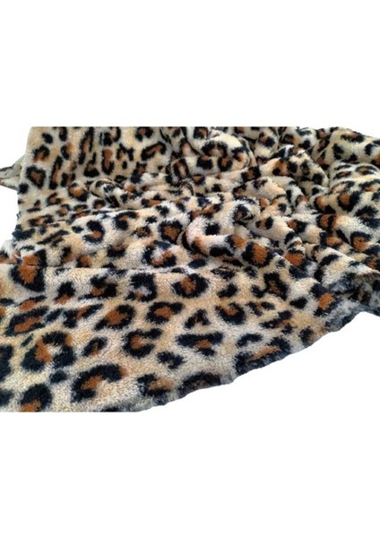 Luxury Leopar Wellsoft Kedi Köpek Battaniyesi 1 Adet