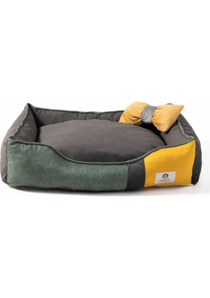 Luxury Limited Edition Deluxe Seri Yılanabilir Kedi ve Köpek Iç Mekan Yatağı (45*55) Small 1 Adet