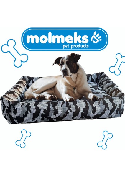 Luxury Kedi Köpek Yatağı Yıkanabilir Yastıklı Kedi Köpek Uyku Minderi 1 Adet