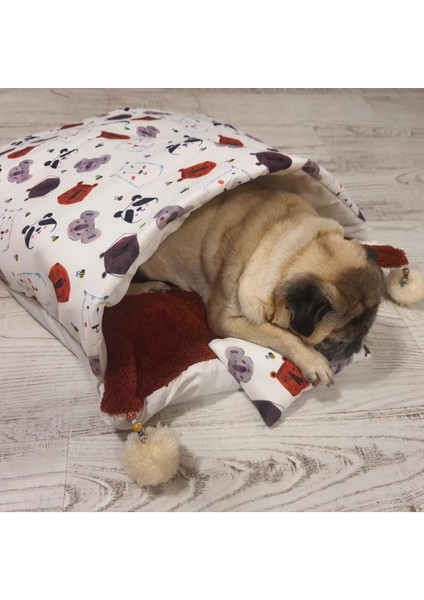 Luxury Köpek Kedi Yatak Seti 1 Adet