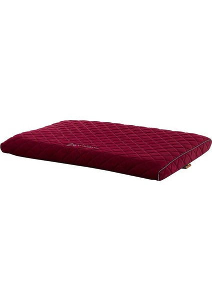 Luxury Milo - Bordo - Kedi Köpek Yatagı - Kapitoneli - Kaydırmaz Tabanlı 1 Adet