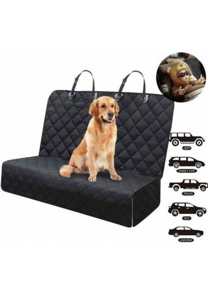 Luxury Köpek Oyuncağı Oto Koltuk Kılıfı Köpek Araba Örtüsü Su Geçirmez Koltuk Kılıfı Köpek Koltuk Örtüsü 1 Adet