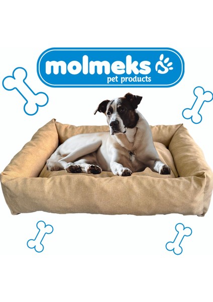 Luxury Kedi Köpek Yatağı Yıkanabilir Yastıklı Kedi Köpek Uyku Minderi 1 Adet