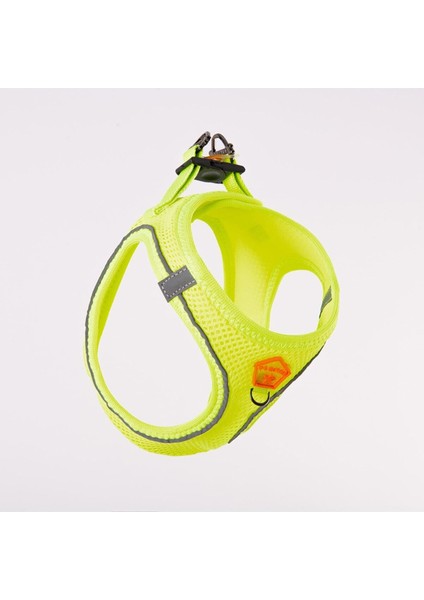 Luxury Neon Sarı Air-Mesh Göğüs Tasması Kedi Köpek Göğüs Tasması 1 Adet