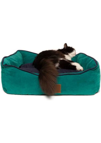Luxury Kedi Köpek Yatağı Small Mavi 1 Adet