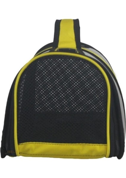 Luxury Kedi Taşıma Çantası Evcil Hayvan Seyahat Kedi Sırt Çantası Flybag Sarı 1 Adet