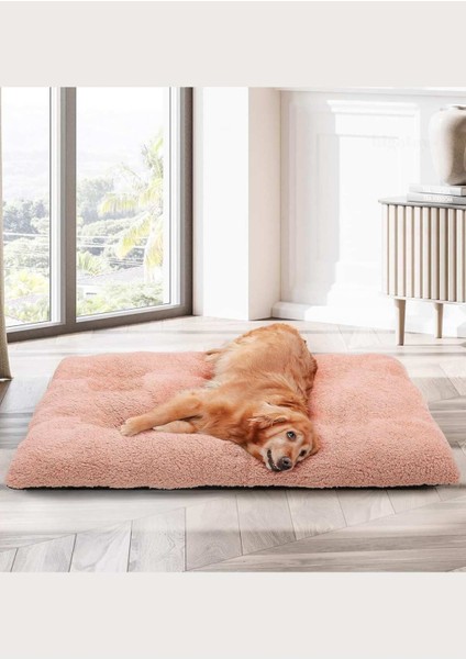 Luxury Peluş Kedi & Köpek Yatağı - Matı - Minderi - Yastığı - Large Boyut 70 x 50 cm Tüylenmez Ithal Kumaş 1 Adet fiyatları