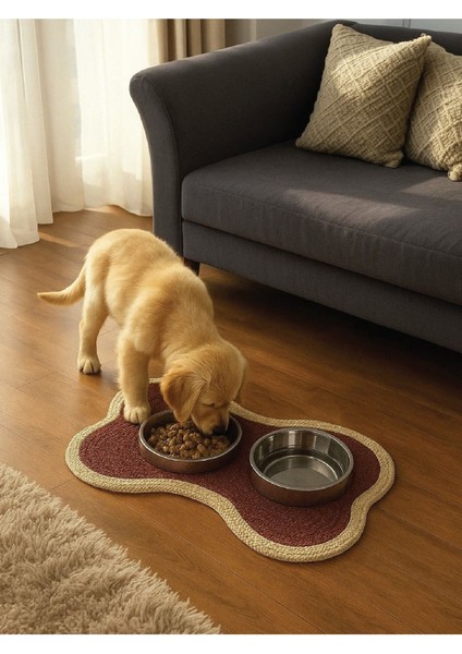 Luxury Kedi, Köpek Evcil Hayvan Mama Matı, Paspası 1 Adet