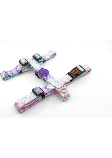 Luxury H-Type Harness Köpek Tasması -Bubbles 1 Adet