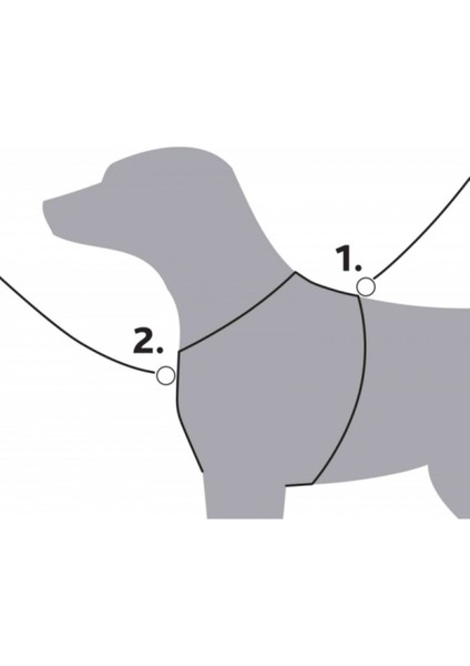 Luxury Köpek Premium Göğüs Tasması, XXS-XS:30-37CM/10MM, Çivit Mavi 1 Adet modelleri