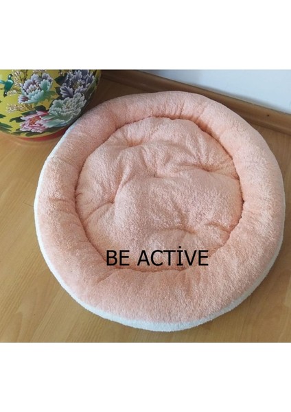 Luxury Kedi Köpek Peluş Poncik Yatak Çift Renkli Peluş Yatak 1 Adet