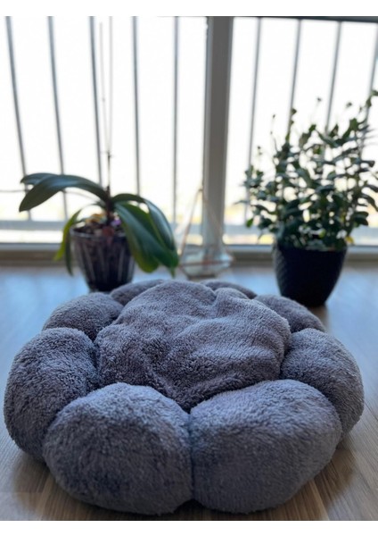 Luxury Bubble Peluş Kedi Köpek Yatağı 1 Adet