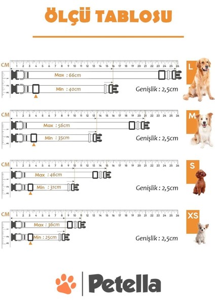 Luxury Köpek Tasması Köpek Boyun Tasması Küçük Orta Büyük Irk Köpek Boyun Tasması 1 Adet