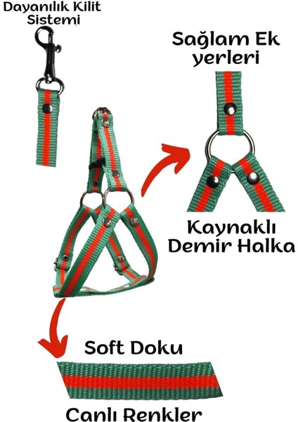 Luxury Köpek Göğüs Tasması Gezdirme Ipi Boyun Tasmsı Small Kırmızı Küçük Irklar Için 25-40 cm 1 Adet indirimleri