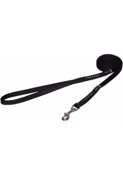 Luxury Köpek Uzatma Taşlı Siyah Small 16 mm 180 cm 1 Adet