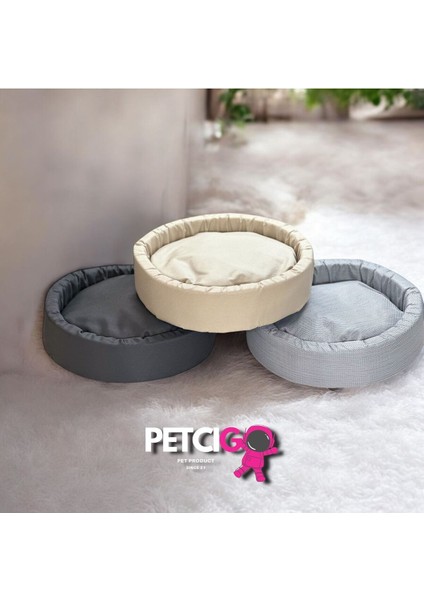 Luxury Lüx Kedi & Köpek Yatağı 50 cm Yıkanabilir Sünger Dolgu Yırtılmaz 1 Adet modelleri