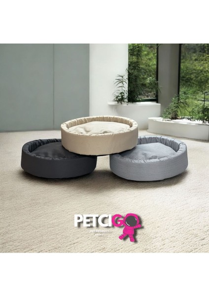 Luxury Lüx Kedi & Köpek Yatağı 50 cm Yıkanabilir Sünger Dolgu Yırtılmaz 1 Adet fırsatları