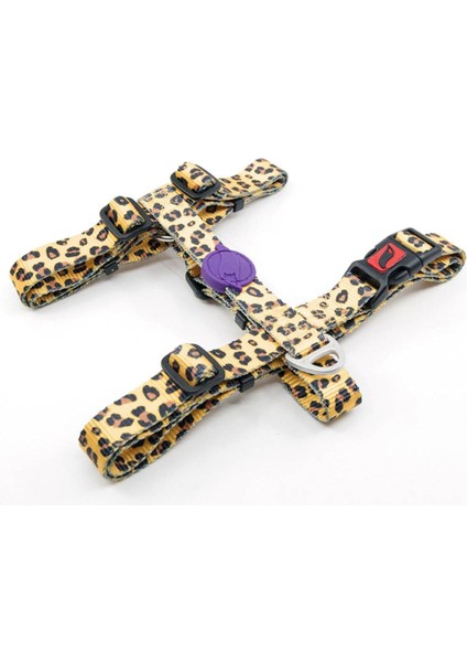 Luxury Harness Leopard Köpek Göğüs Tasması 1 Adet