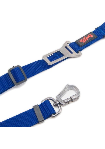 Luxury Travel Leash Araç Emniyet Tokası Kedi Köpek Gezdirme Sevk Kayışı Lacivert 1 Adet
