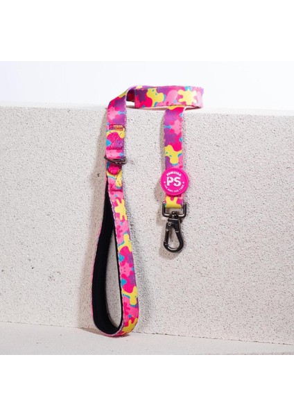 Luxury Rosea Camouflage Leash Kedi Köpek Sevk & Gezdirme Kayışı Köpek Uzatma Tasması 1 Adet