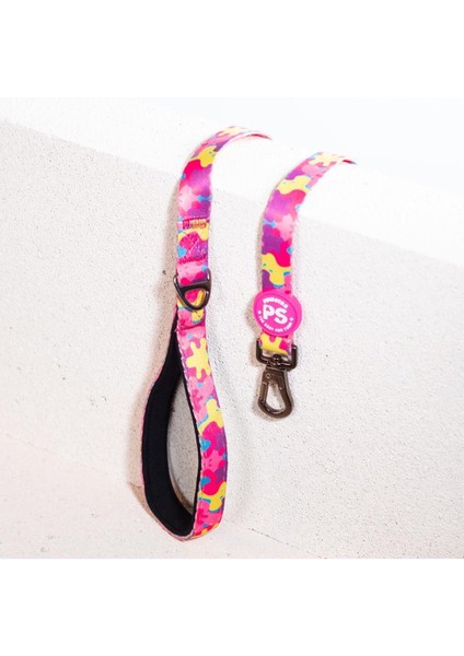 Luxury Rosea Camouflage Leash Kedi Köpek Sevk & Gezdirme Kayışı Köpek Uzatma Tasması 1 Adet