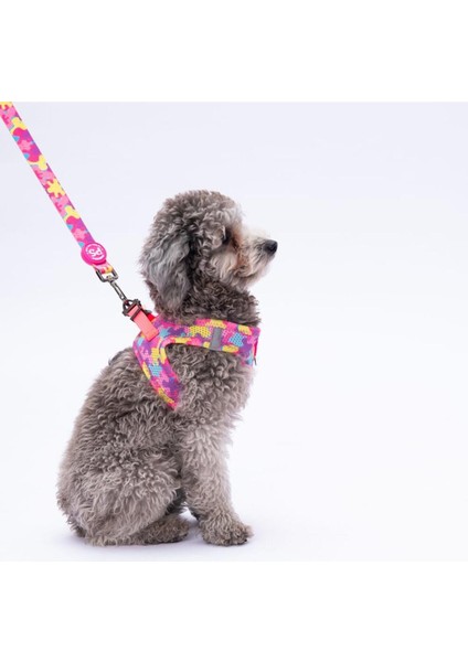 Luxury Rosea Camouflage Leash Kedi Köpek Sevk & Gezdirme Kayışı Köpek Uzatma Tasması 1 Adet