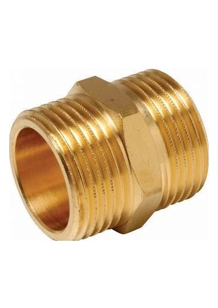 1/2''-1/4'' Pirinç Orantılı Nipel
