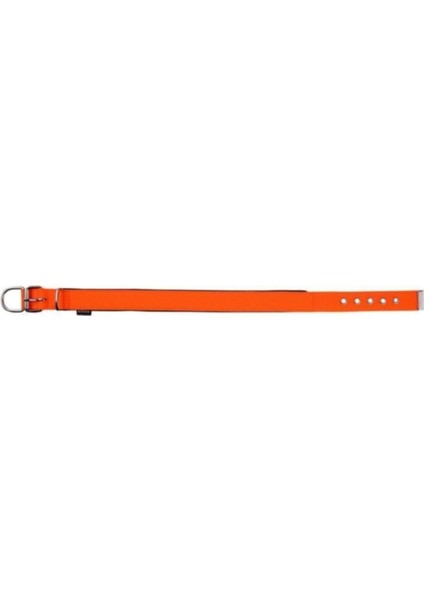 Luxury Neon Yumuşak Doku Köpek Boyun Tasma Orange Small 52CM 1 Adet