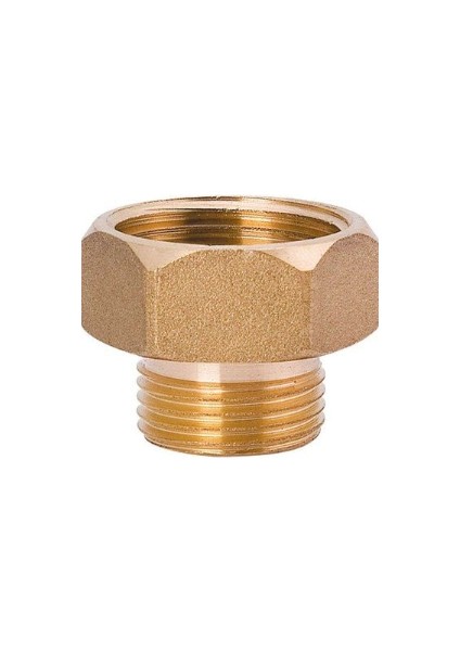 1/2''-1/4'' Pirinç Ters Redüksiyon