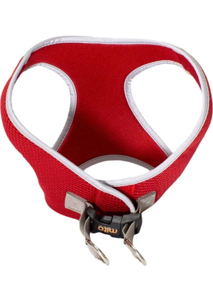 Luxury Mita Air Mesh Köpek Göğüs Tasması Red (L) 1 Adet
