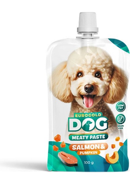 Luxury Eurogold Dog Et Ezmesi Somon-Balkabağı 100 gr 1 Adet