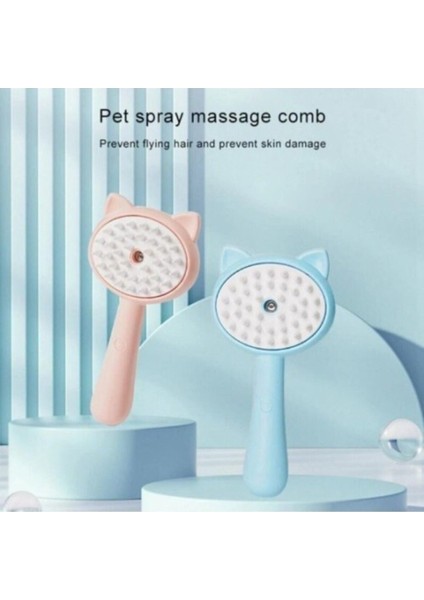 Luxury Kedi ve Köpekler Için Buharlı Masaj Tarağı 1 Adet