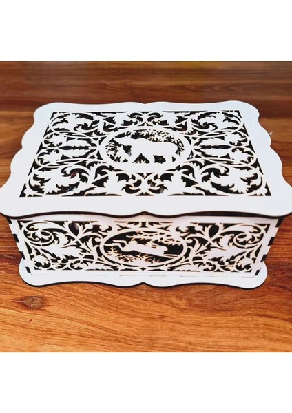 Dekoratif Takı Kutusu Orta