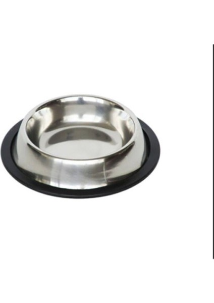 Luxury Paslanmaz Çelik Metal Mama Kabı 34 Cm. 1 Adet